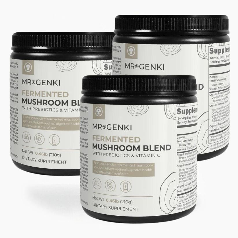 Mushroom Blend with Prebiotics and Vitamin C - mrgenki -  - Natural Extracts