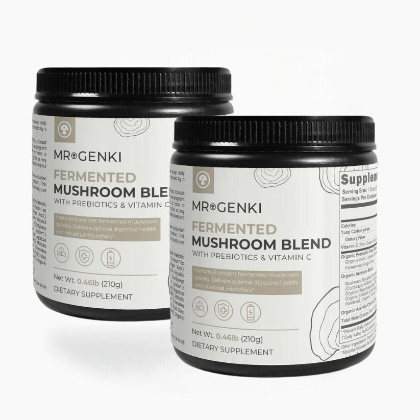 Mushroom Blend with Prebiotics and Vitamin C - mrgenki -  - Natural Extracts